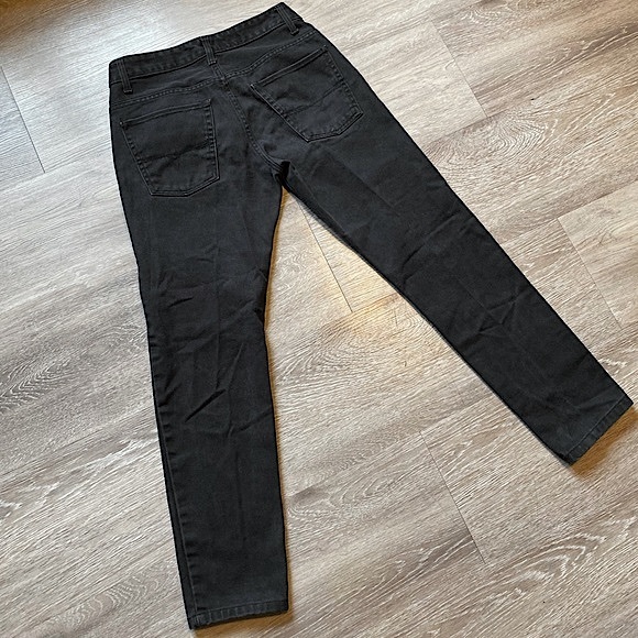 BURTON MENSWEAR • Tapered Slim Fit Denim Jeans • Size 30 • Black • Unisex - Picture 14 of 16